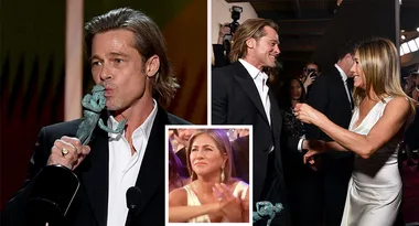 Brad Pitt’s dig at Angelina during SAG acceptance speech