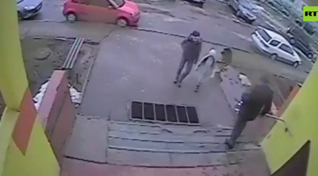 Little girl followed home
