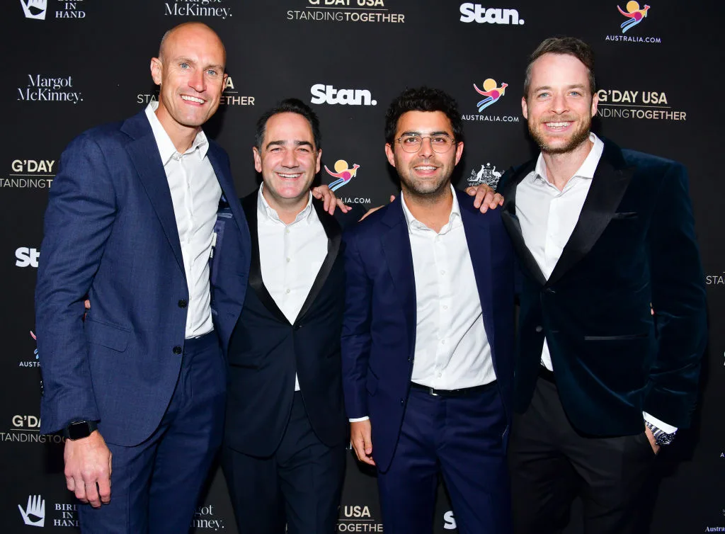 Fitzy, Wippa, Ryan Shelton and Hamish Blake