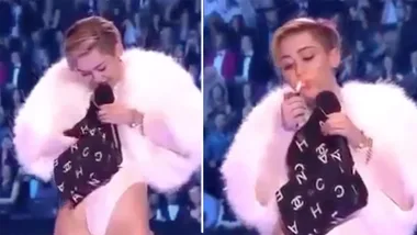 Miley Cyrus not invited to award shows after smoking blunt on stage