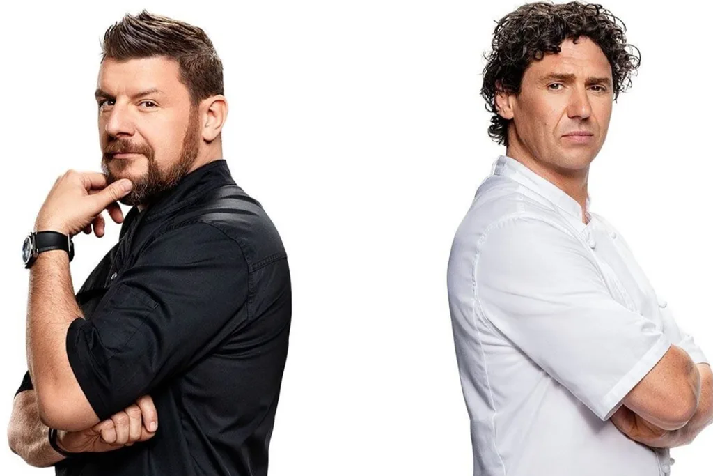Manu and Colin MKR Rivals Pete Evans
