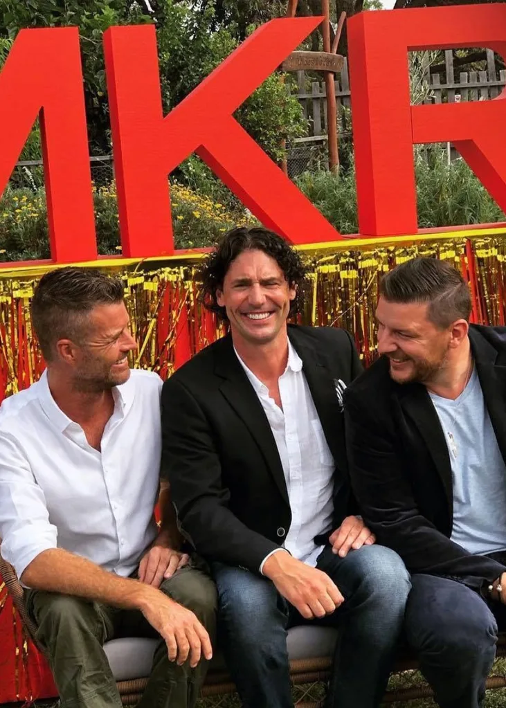 Manu and Colin MKR Rivals Pete Evans