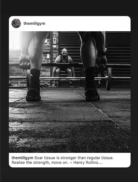 Steve also shared a moving quote on his Instagram Story.