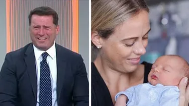 Karl Stefanovic makes inappropriate joke about his baby nephew