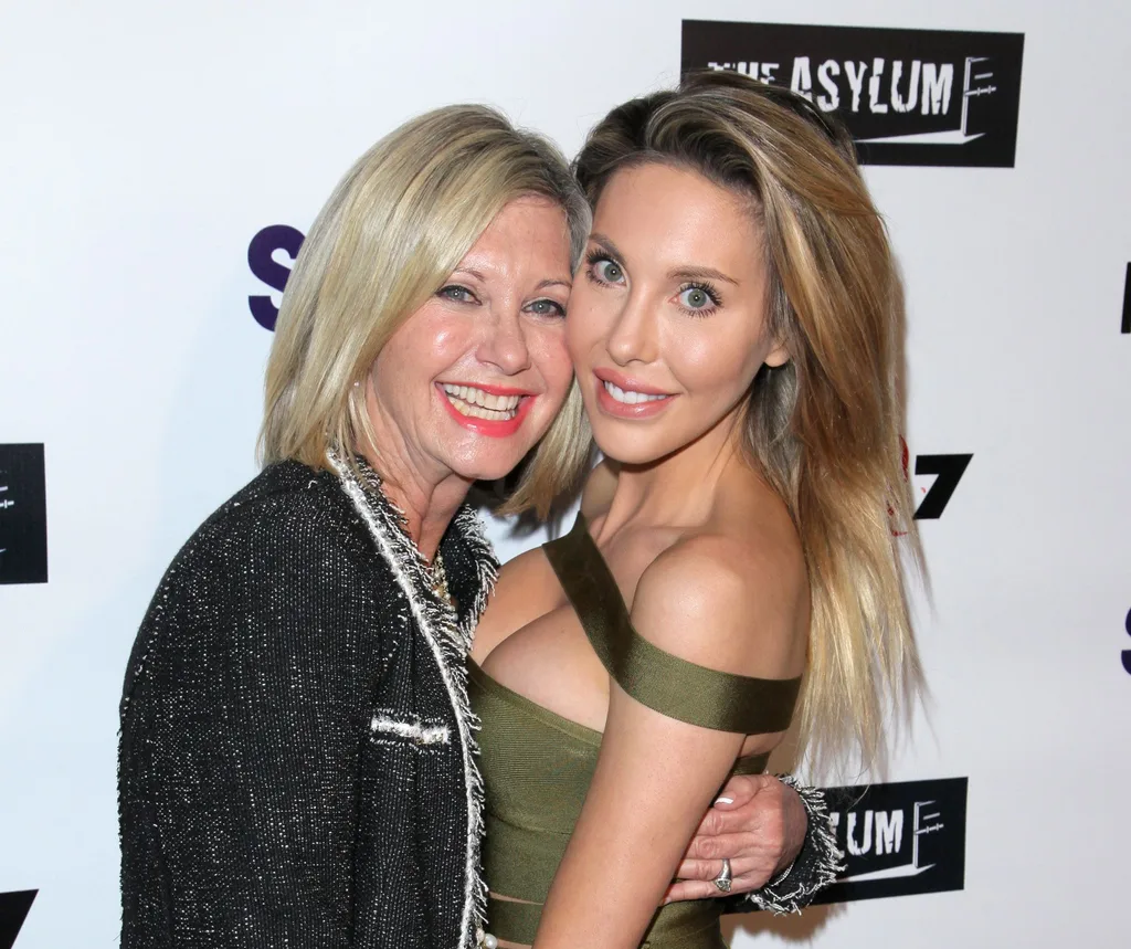 Chloe and her mother Olivia are very close.