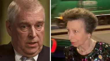 Princess Anne refuses to answer question about Prince Andrew