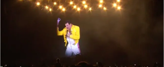 A recording of Freddie Mercury was sued for the