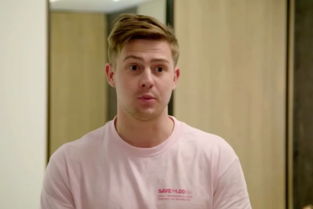 “Yeah, we erm… We went all the way last night” Mikey told the camera.