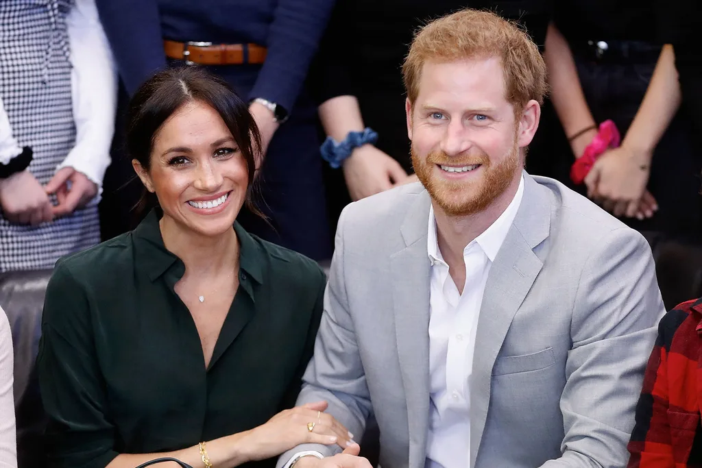 The Queen Harry and Meghan