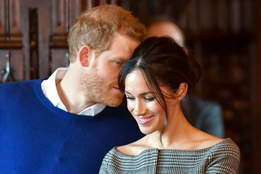 The Queen Harry and Meghan