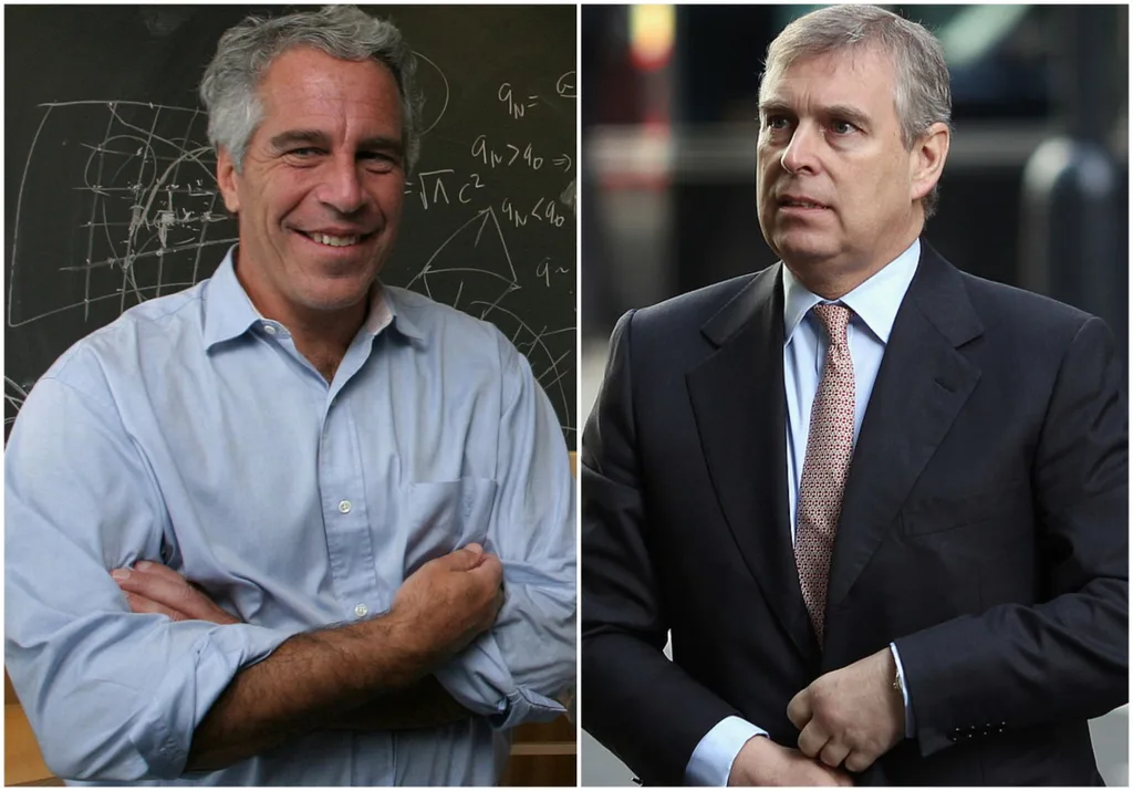 Jeffrey Epstein and Prince Andrew