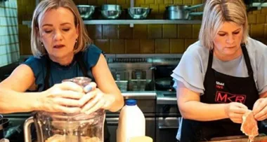 MKR: Jac & Shaz create the ‘PERFECT’ chicken schnitzel