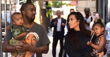 Kim Kardashian and Kanye West are being parent shamed