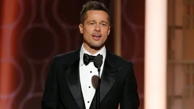 Is Brad Pitt Making A Comeback? Judging By His Golden Globes Appearance, We Say, Yes!