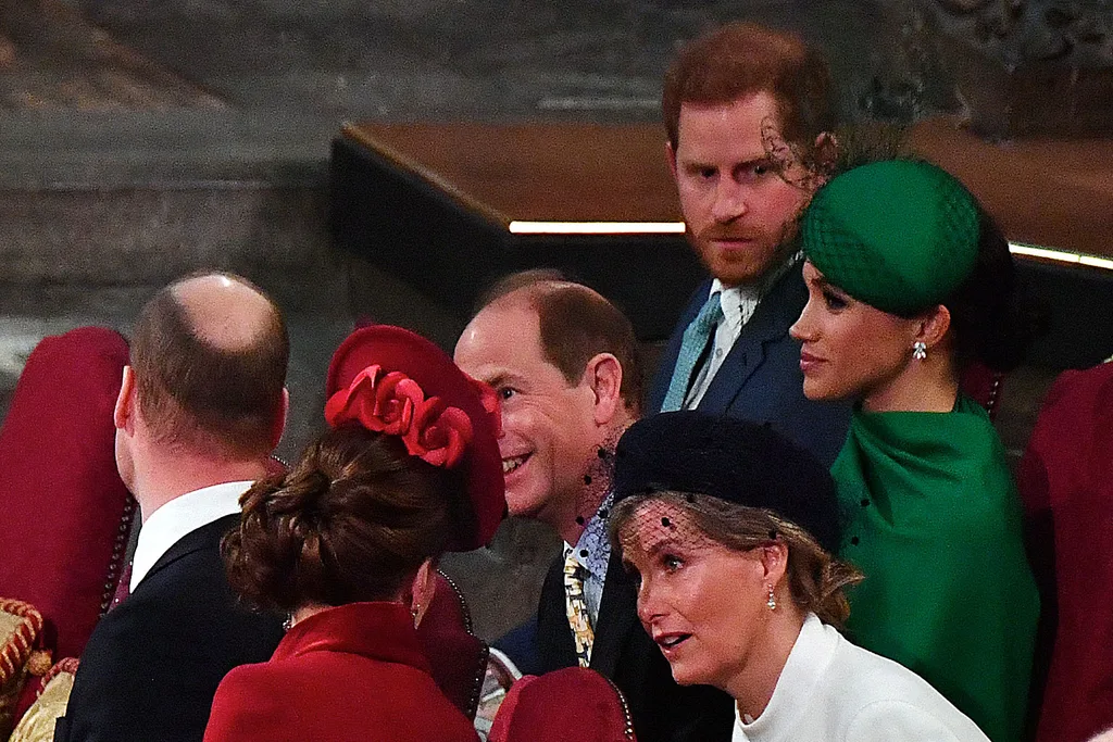 Harry and Meghan William and Kate