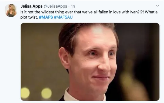 Ivan is no longer MAFS' golden boy