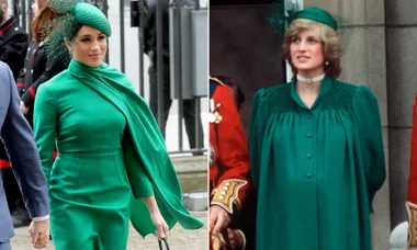 Meghan Markle pays tribute to Princess Diana