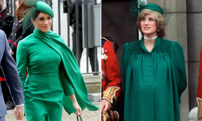 Meghan Markle pays tribute to Princess Diana