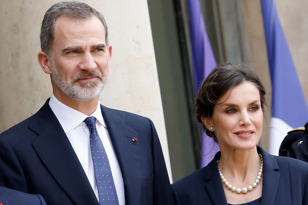 Spain’s King Felipe and Queen Letizia