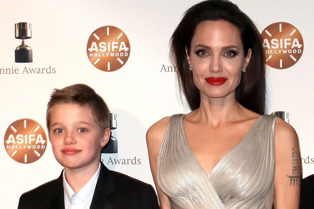 Brad Pitt Shiloh Angelina