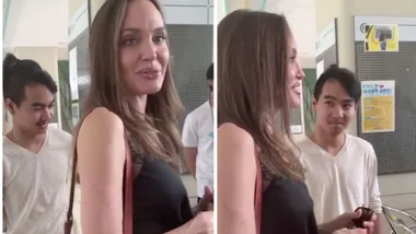 Angelina Jolie gets emotional dropping Maddox off at college