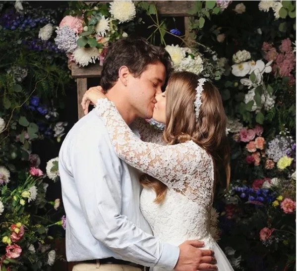 Bindi and Chandler got engaged on Bindi's birthday in July last year.
