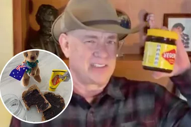 Tom Hanks finally speaks out on Vegemite outrage