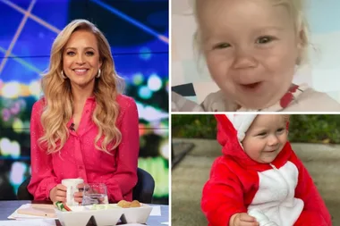 Carrie Bickmore shares adorable video of her baby enjoying her first Easter egg