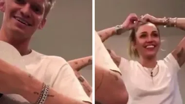 Miley Cyrus and Cody Simpson perform Kylie’s ‘Rise and Shine’