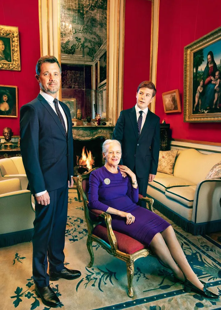 Queen Margrethe Prince Frederik