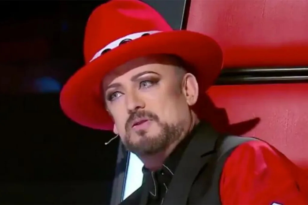 Boy George (pictured) and Kelly Rowland famously got into a fight last season on The Voice.