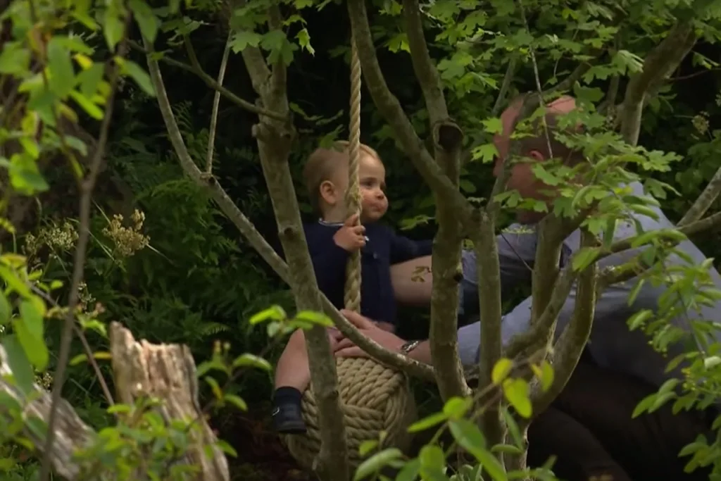 Kate Middleton garden children