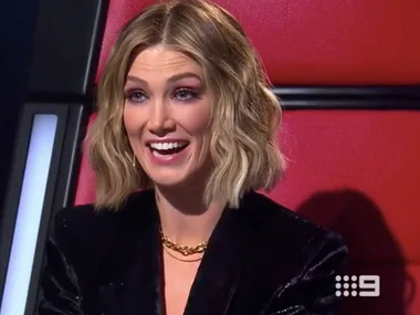 The Voice’s Delta Goodrem breaks down over Natasha Stuart’s death