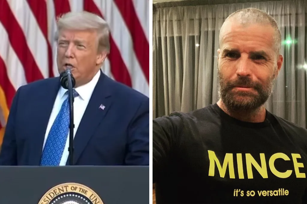 Trump and Pete Evans
