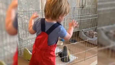 Gordon Ramsay’s son Oscar is adorable in fishing waders!