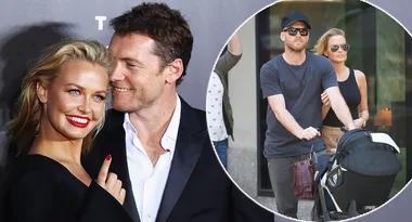 Lara Bingle and Sam Worthington welcome third child