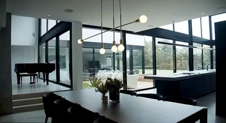 Guy and Jules Sebastian home
