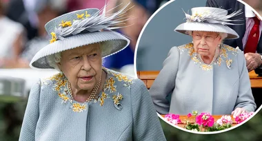 Queen glares at man smoking next to her at Royal Ascot