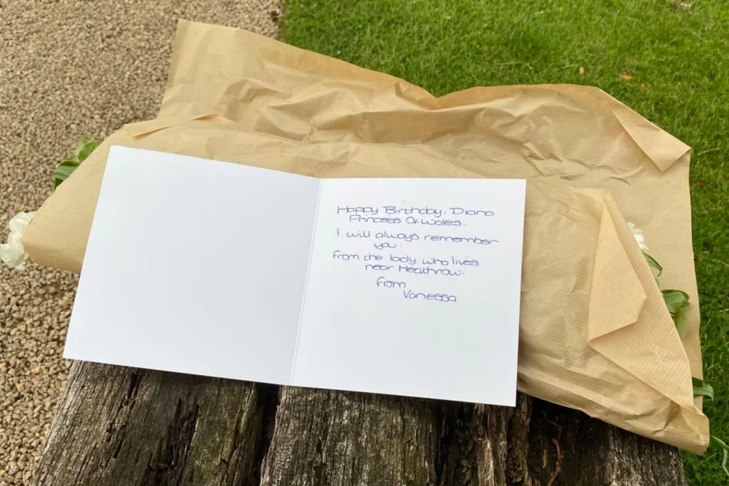 Princess Diana gift