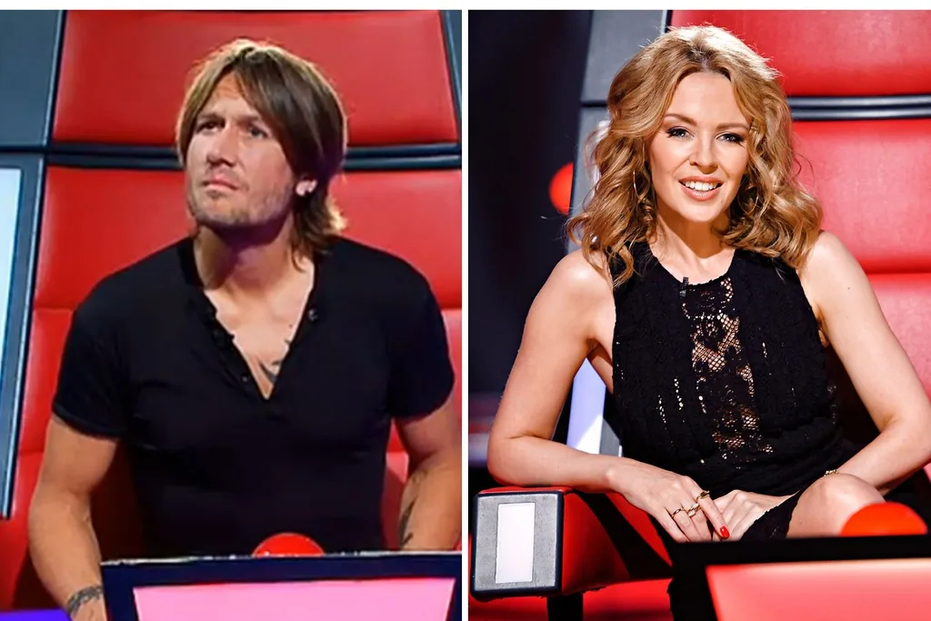 The Voice Keith Urban Kylie Minogue