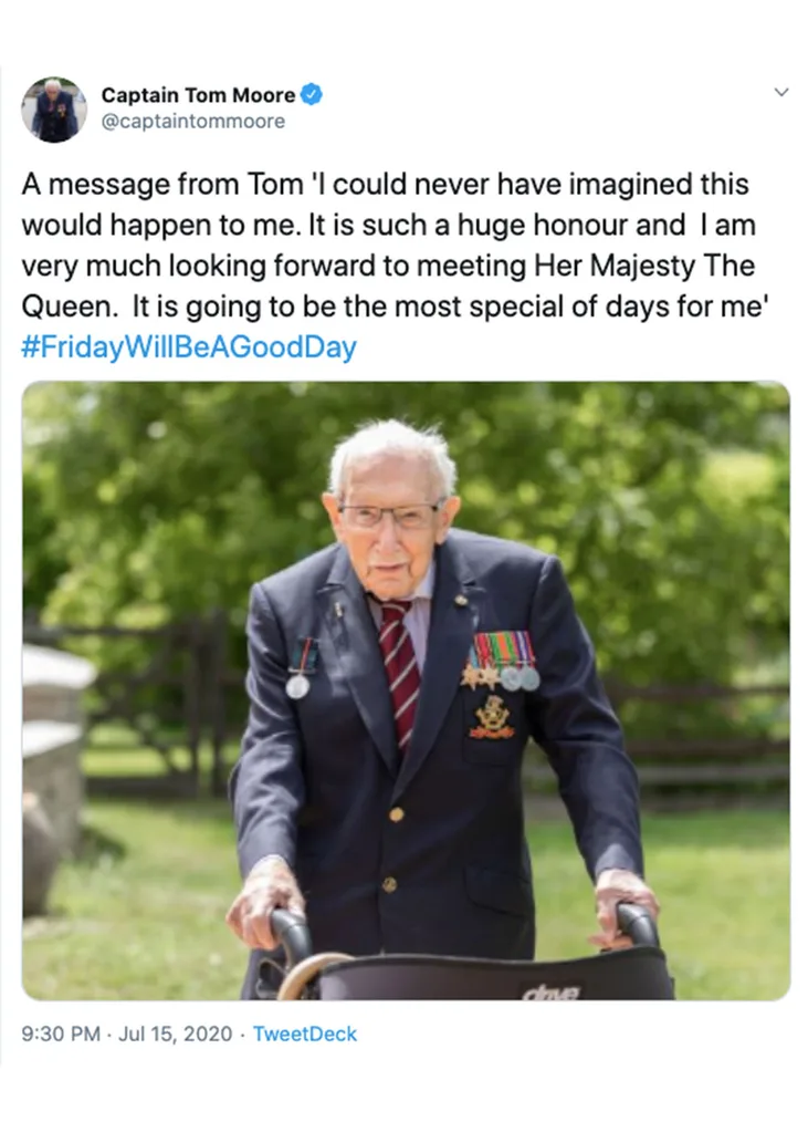 Tom Moore Queen