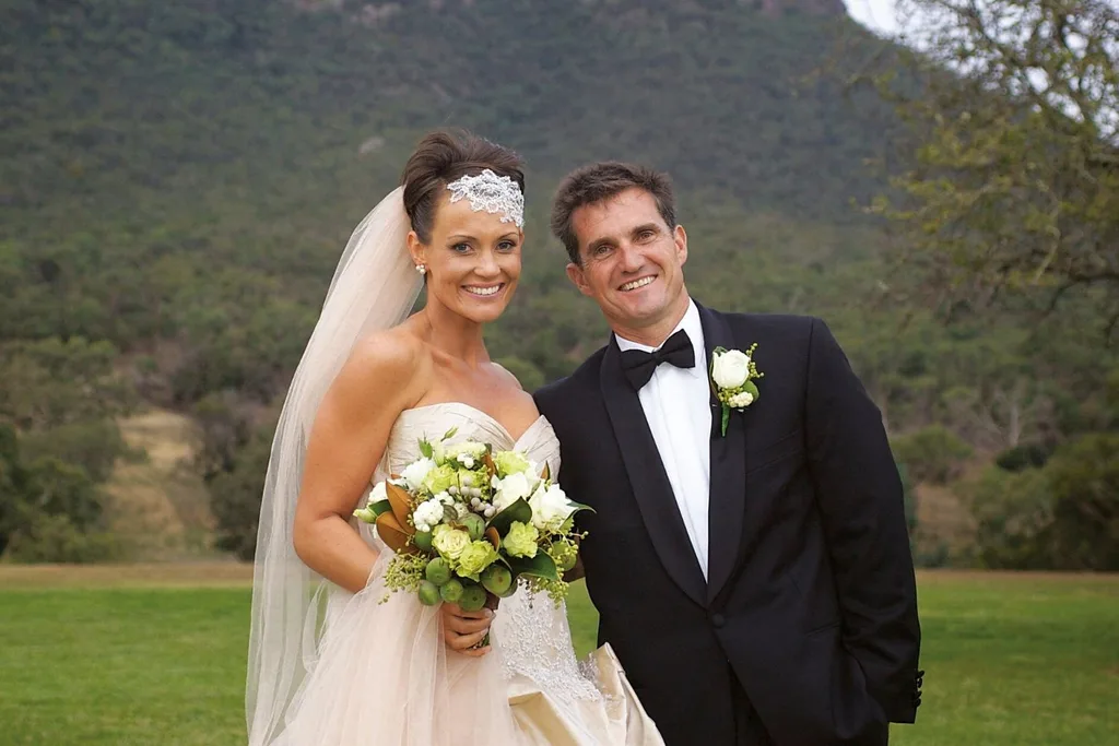 Jo Rob wedding day