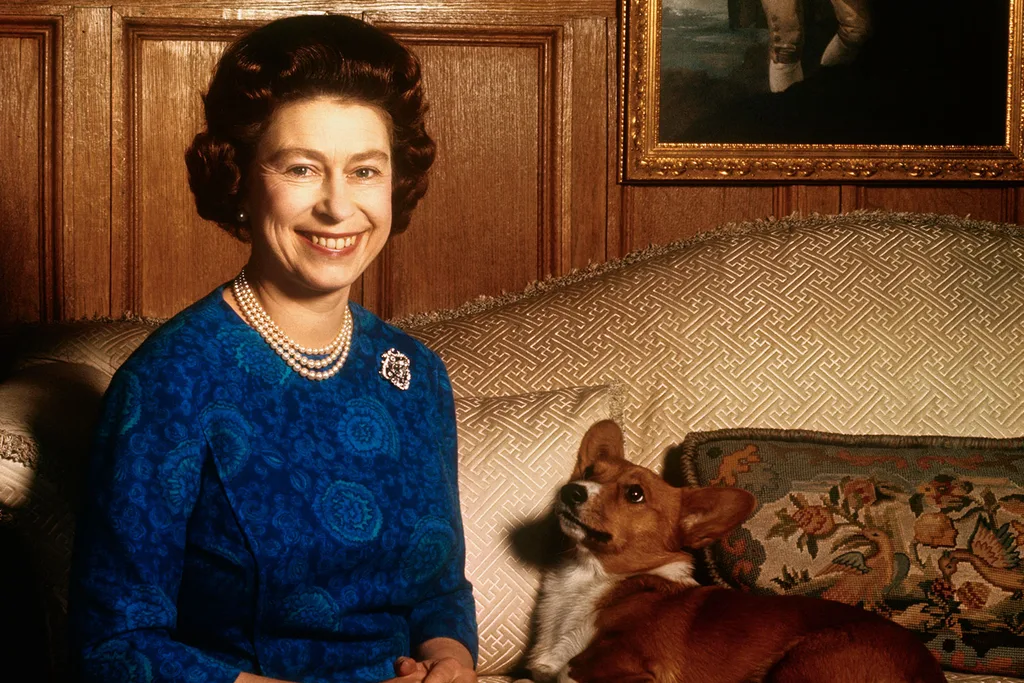 Queen corgi The Crown