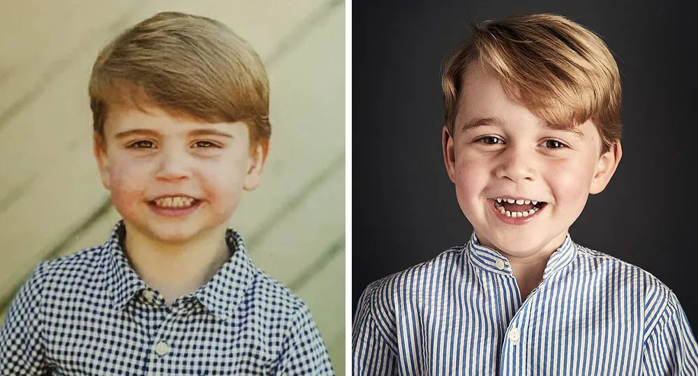 Prince Louis and Prince George