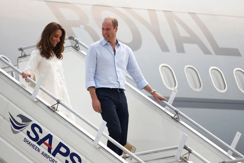 William and Kate holiday Harry and Meghan