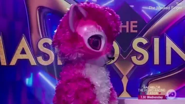 Jackie O brought to tears on The Masked Singer