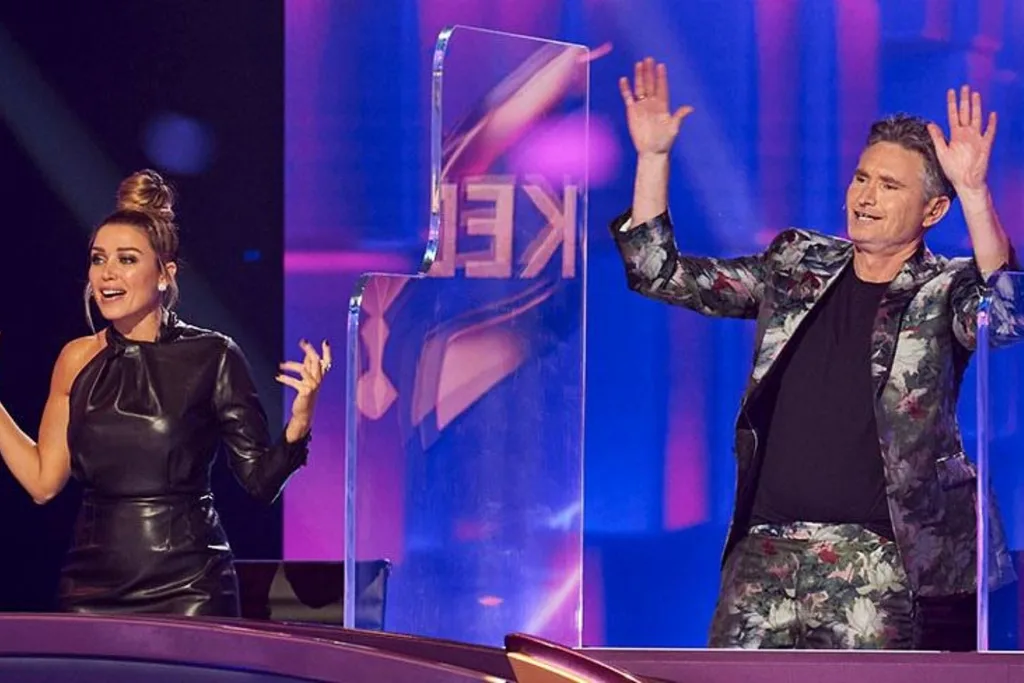 Dannii Minogue Dave Hughes