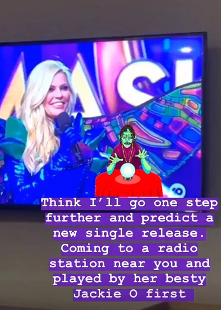 Masked Singer Sophie Monk Bardot Tiffani Wood