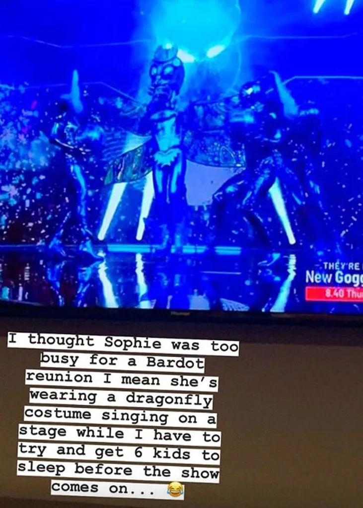 Masked Singer Sophie Monk Bardot Tiffani Wood