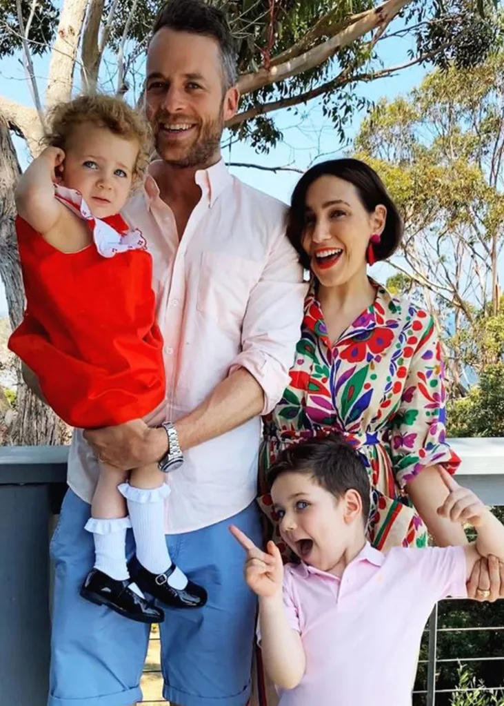 Hamish Blake family